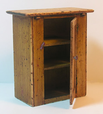 Miniature Shaker Printers Bench Cabinet