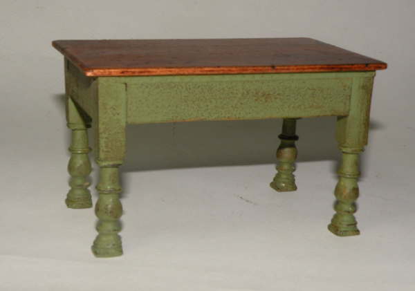 Miniature Traditional Short Table - Click photo to order