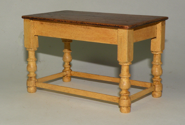 Miniature Traditional Short Table - Click photo to order