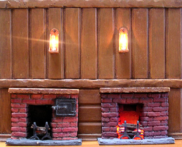 Miniature Fireplace