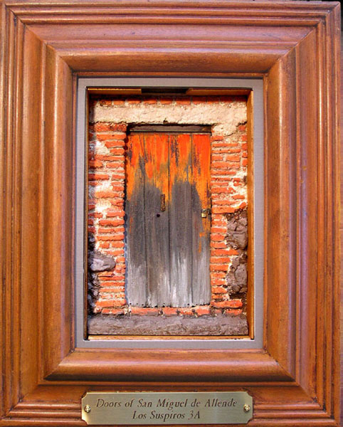 Doors of San Miguel De Allende - Miniature Antique Art Door Reproductions Collectibles