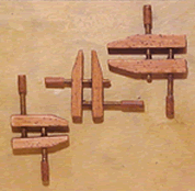 Miniature Antique Hand Screws