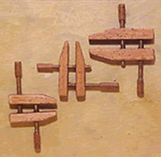 Miniature Antique Hand Screws