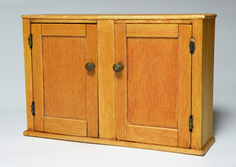 Miniature Wall Hung Shaker Cabinets