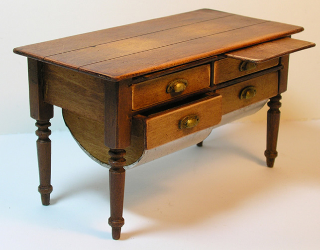 Miniature Shaker Country Dough Table