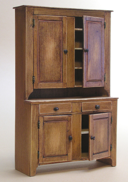 Miniature Country Kitchen Dresser #74 circa 1750 