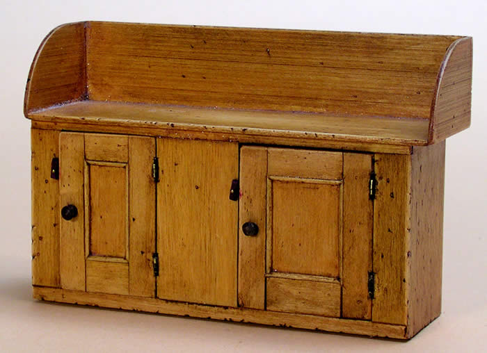 Miniature Shaker Infirmary Bench #04, circa 1820