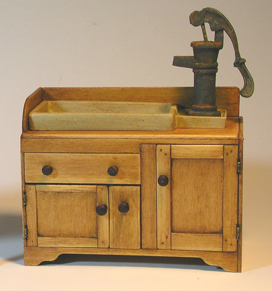 Miniature Country Kitchen Sink