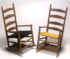 Miniature Classic Shaker Rocker with Arms