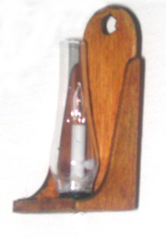 Miniature Shaker Candle Sconce