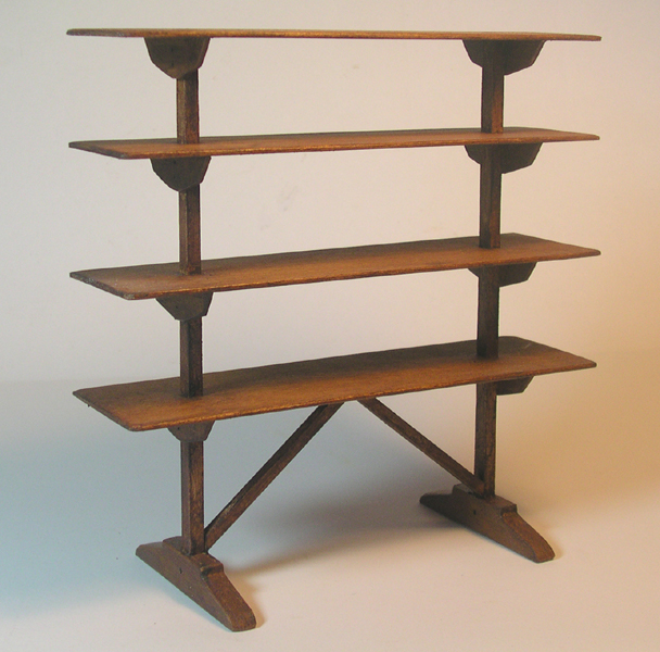 Miniature Flight of Shelves