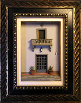 Miniature Antique Art Door Reproductions - Tuscany