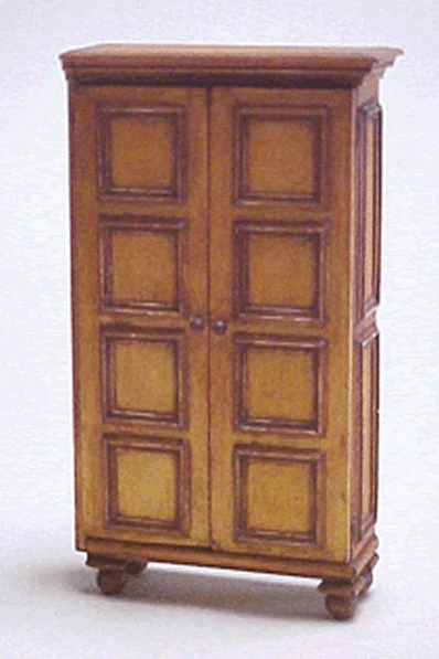 Miniature 17th Century Dutch Armoire