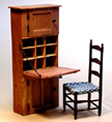 Miniature Shaker Personal Desk with #61C Chair